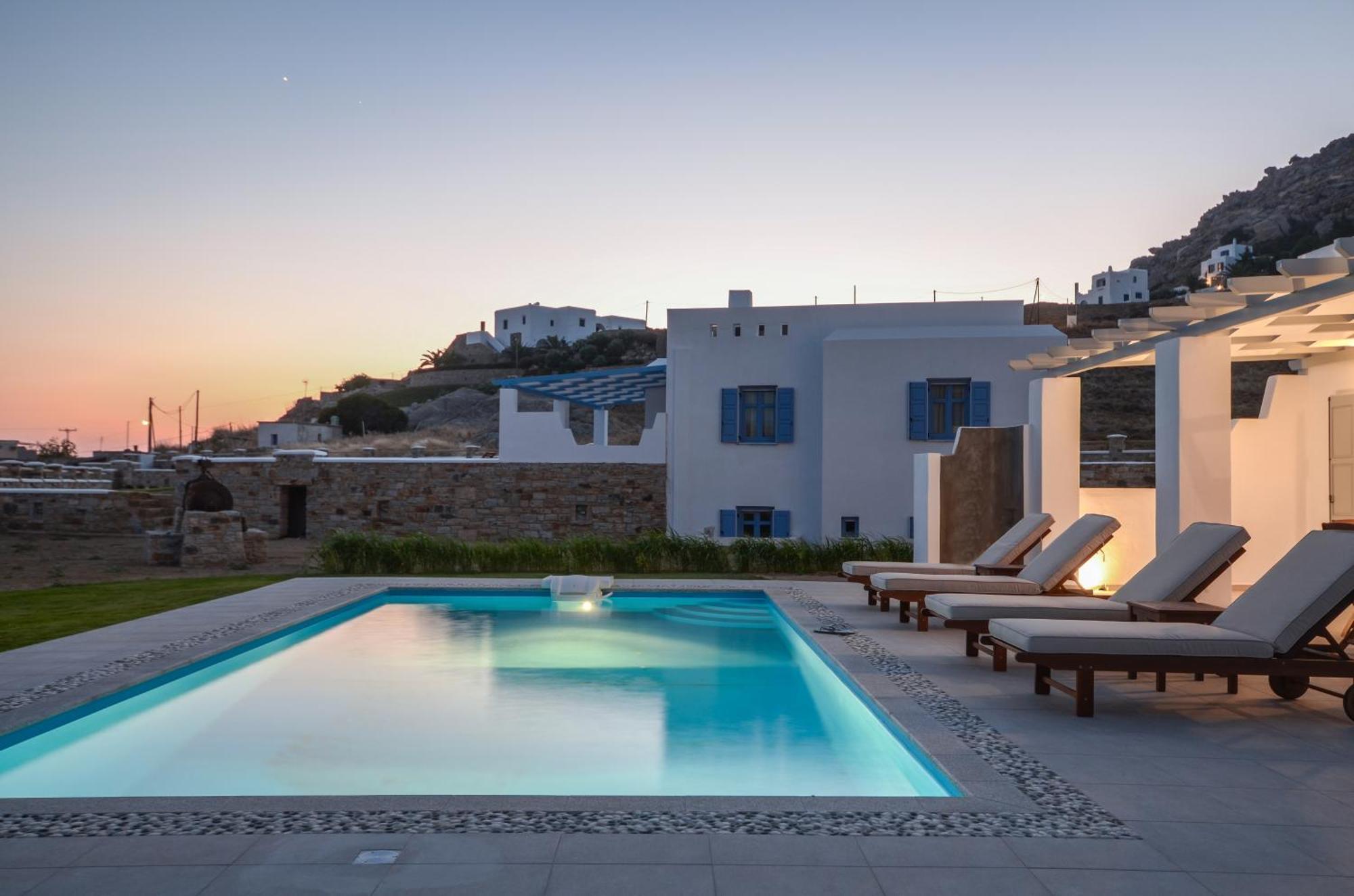 Natura Villas In Naxos ミクリ・ヴィグラ エクステリア 写真